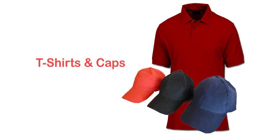 T-shirts & Caps